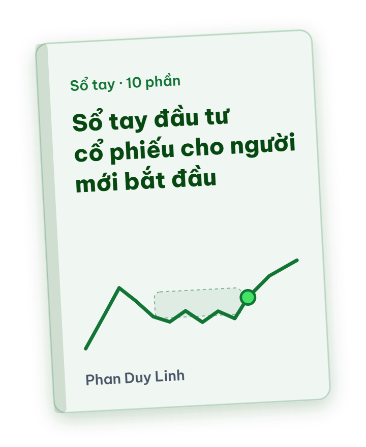 Bìa Sổ tay đầu tư cổ phiếu cho người mới bắt đầu
